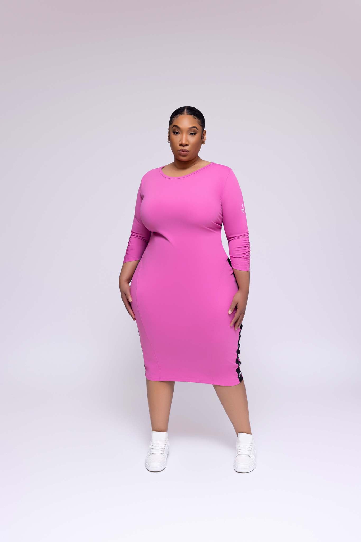 Midi Active Dress (Pink)