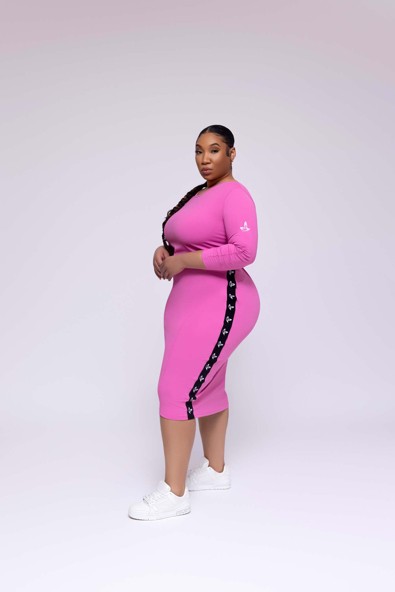 Midi Active Dress (Pink)