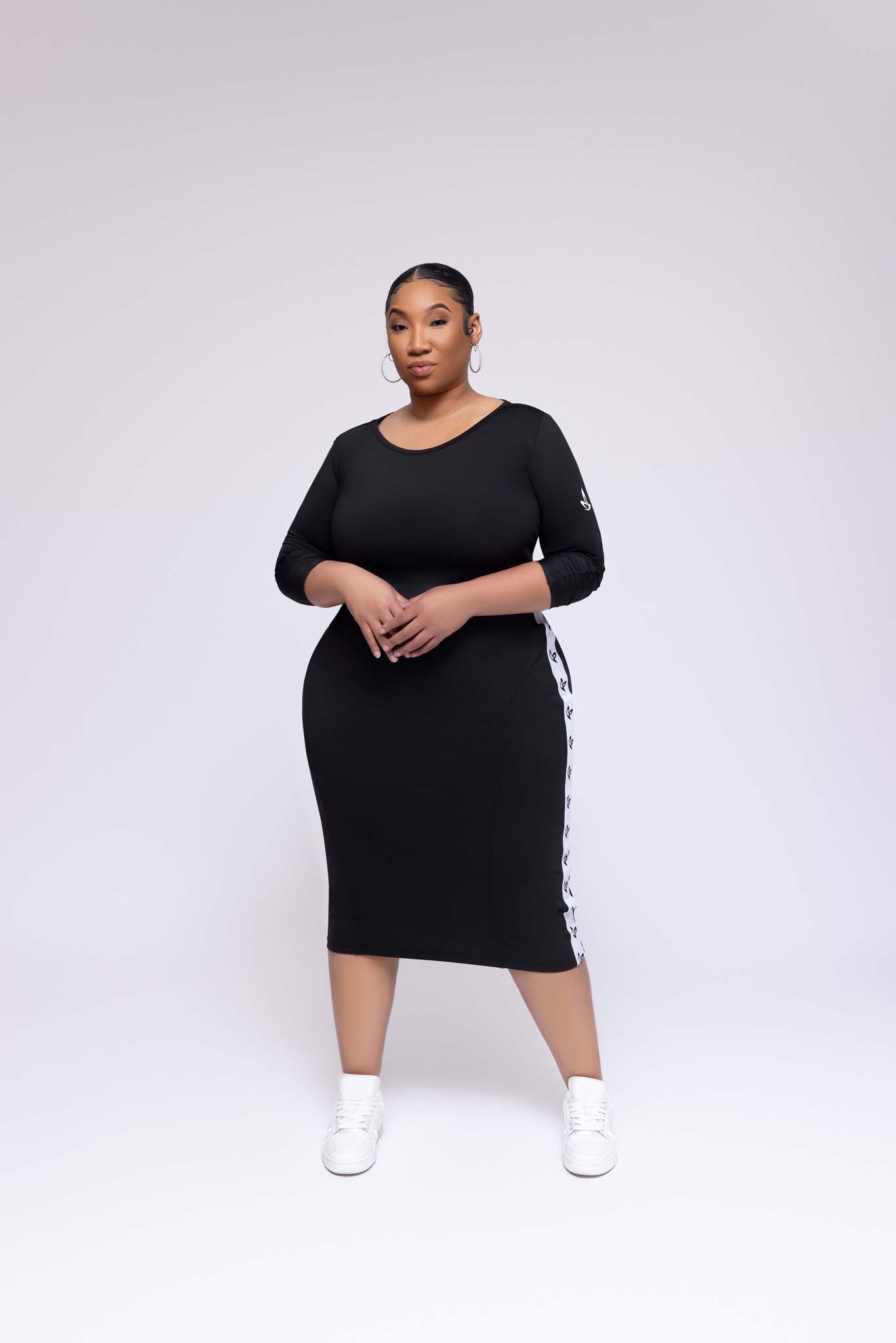 Midi Active Dress (Black) 26/28 Midi Active Dress (Black) 26/28