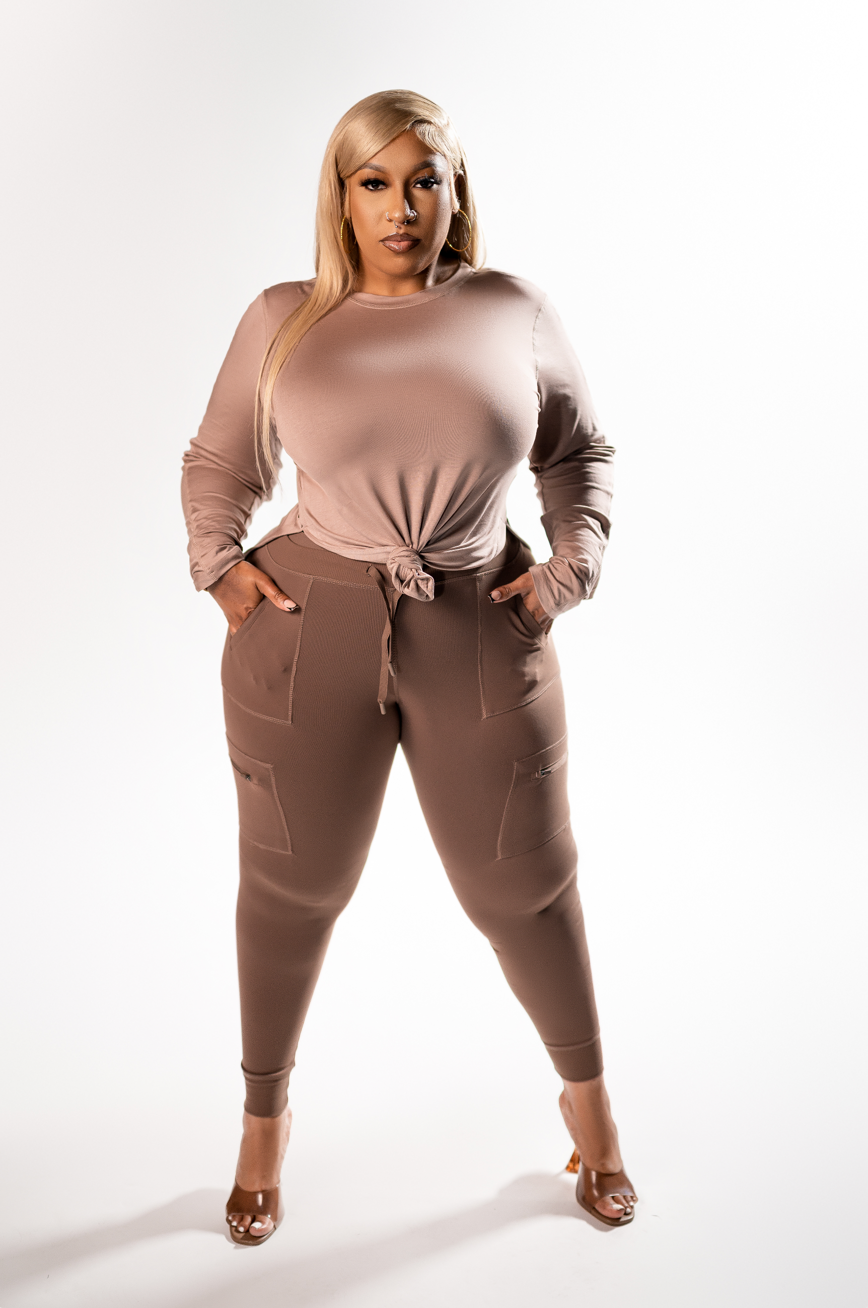 Mocha Long Sleeve Tee