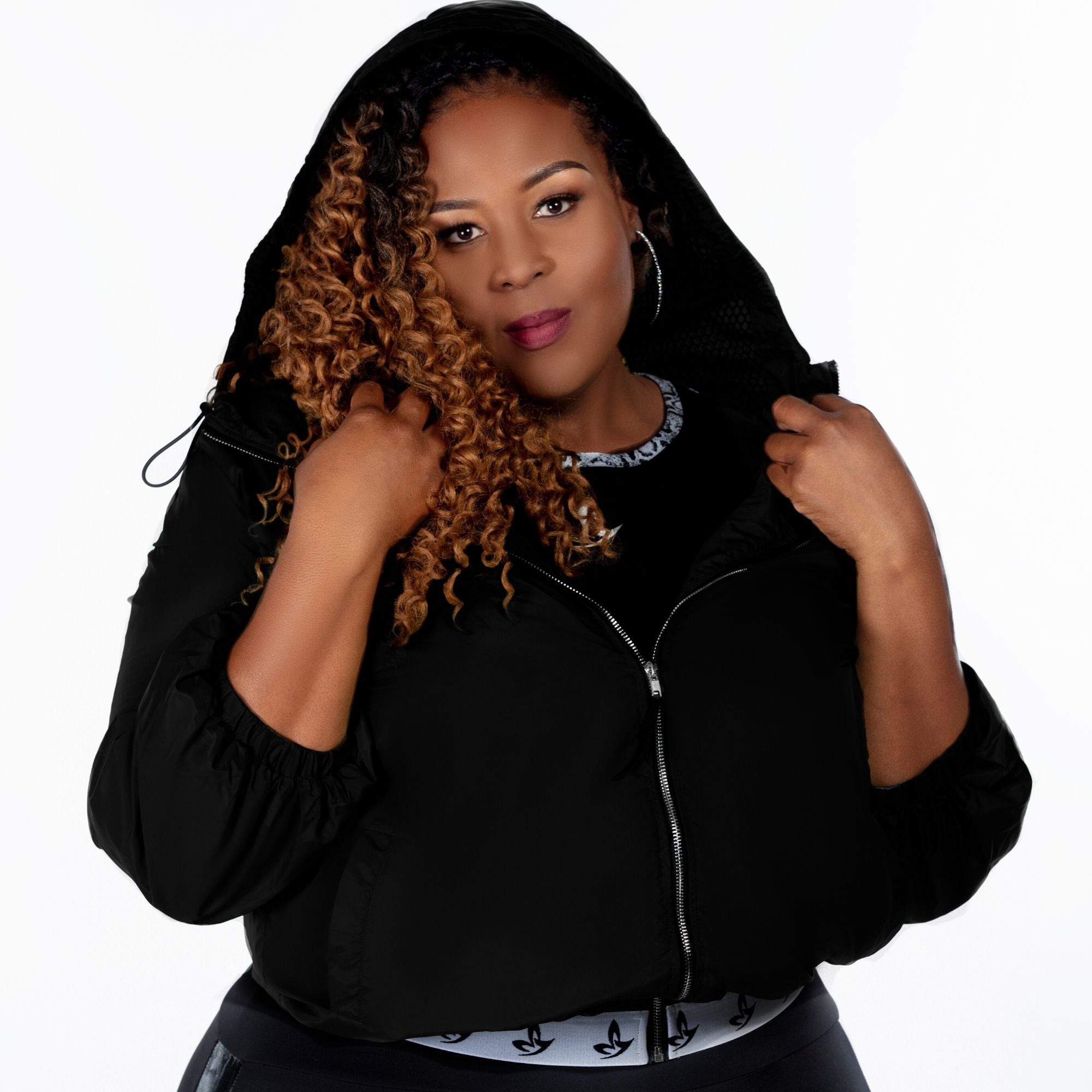 Hoody Windbreaker (Black)- FINAL SALE