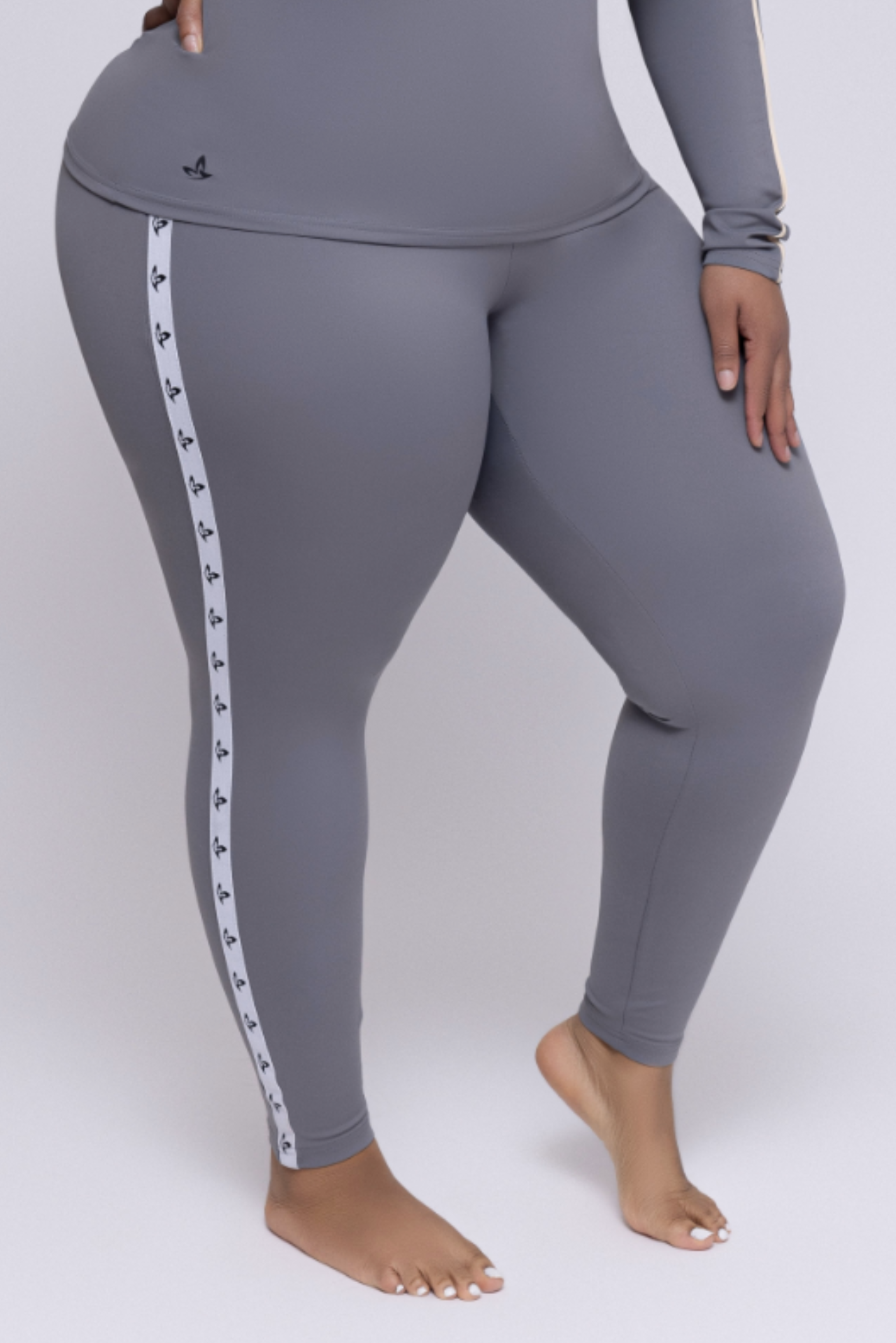 Logo Leggings (Grey)