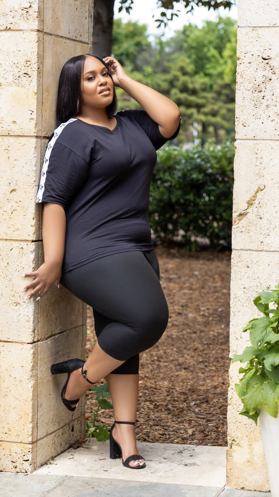 Everyday Tee (Black) – Tamela Mann Collection